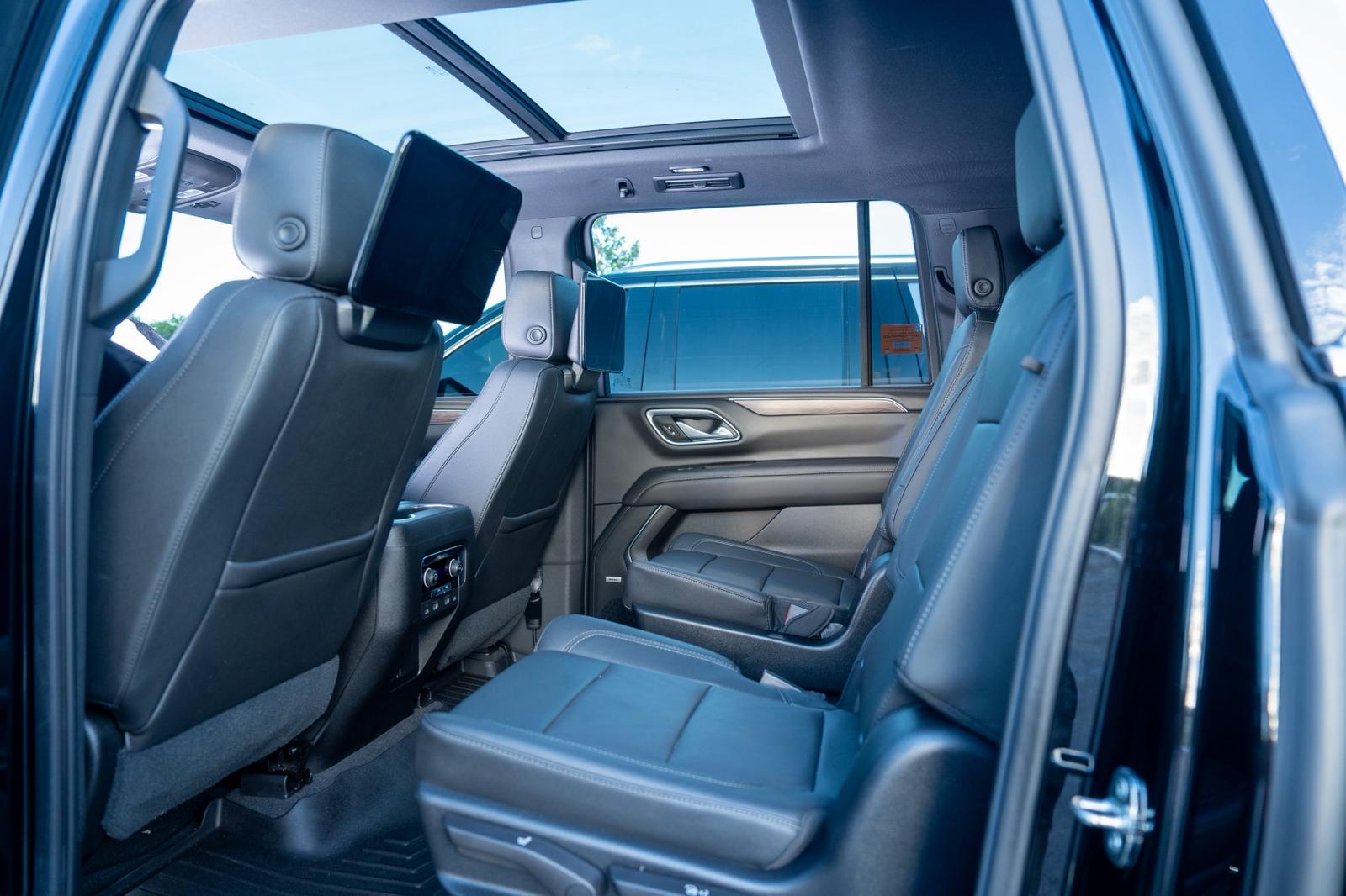 Luxury vehicle front view